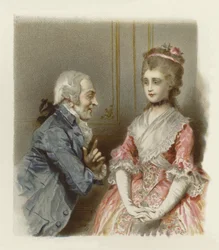 Illustration for The School for Scandal