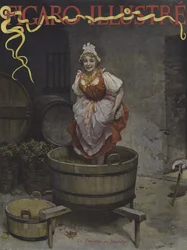 The Harvest of Jeanneton (Cover of Le Figaro Illustre, November 1895)