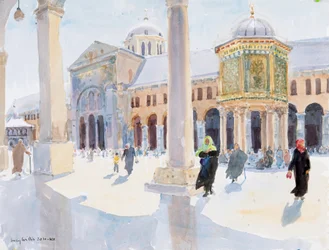 The Great Umayyad Mosque, Damascus, Syria, 2019