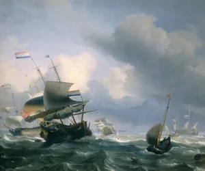 Harbor with Ships