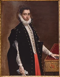 Fontanellato, Labirinto della Masone, Franco Maria Ricci Art Collection: Portrait of Lucrezia Bentivoglio Leoni