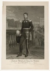 Frederick William III at the Place de la Concorde
