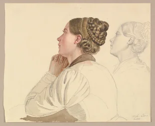 Studies of a Woman Praying