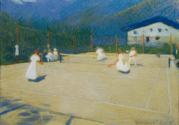 Tennis Court at Gossensass