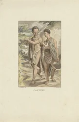 Inhabitants of southern Africa (Caffers)