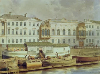 Naryshkin Palace on the Fontanka River