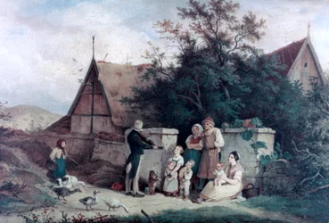 The Fiddler of the Village, 1845