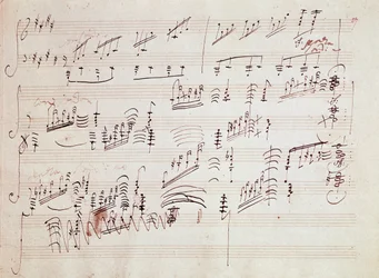 Sheet music for the 