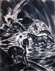 Youths riding