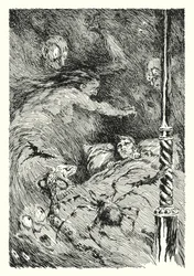 Illustration for The Picture of Dorian Gray by Oscar Wilde