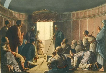 Entrance to the Chapel of the Holy Sepulchre, from 