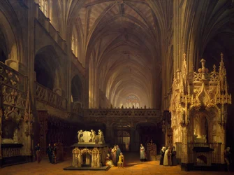 Choir of Bourg-en-Bresse Church