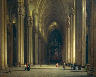 Interior of Milan Cathedral