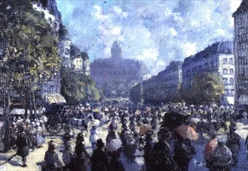 A Continental Street Scene