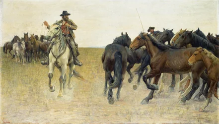 Horses on the Pisan Plain
