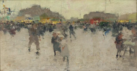 Festival at Place du Trône, Paris, ca. 1890