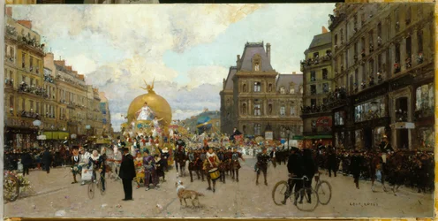 Mid-Lent in Paris, ca. 1912