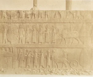 Procession on the Facade of the Great Staircase, 1858