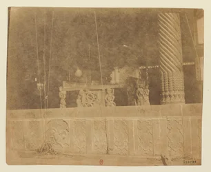 Tehran, Throne Brought from India by Nadir Shah [Golestan, Marble Throne]