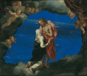 Saint Catherine at the Wound of Christ