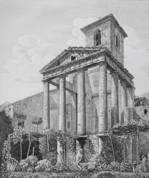 Temple of Hercules at Cora, from 