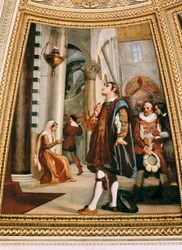 Galileo Galilei Watching the Chandelier Swinging Back and Forth at the Pisa Cathedral 1582