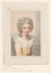 Portrait of Sculptor Anne Seymour Damer
