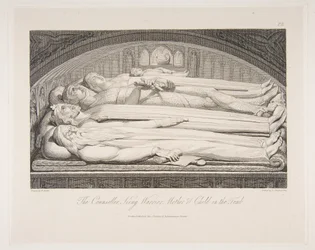 The Counsellor, King, Warrior, Mother & Child in the Tomb, from The Grave, a Poem