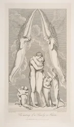 The Meeting of a Family in Heaven, from The Grave, a Poem by Robert Blair