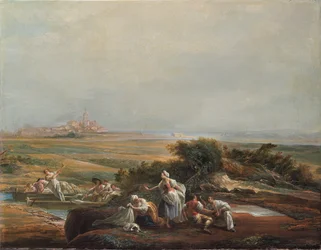 View of Fuenterrabía (detail)