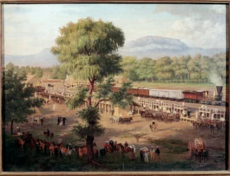 View of the Railway of Mexico Valley