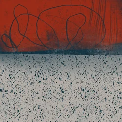 Dynamic Red Abstract