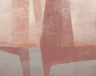 Modern Terracotta Abstract