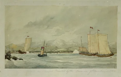 Attack on Chinese Pirates by the Pinnace of HMS 