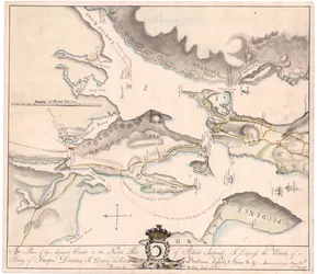 A Plan of Rhode Island by Seix