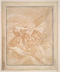 Jonah Thrown Overboard