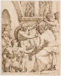 Christ Being Crowned with Thorns