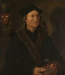 Portrait of Johannes Colmannus, Rector of the Convent of St. Agatha at Delft