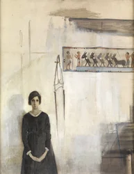 Self-Portrait with Egyptian Hanging