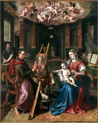 Saint Luke Drawing the Virgin
