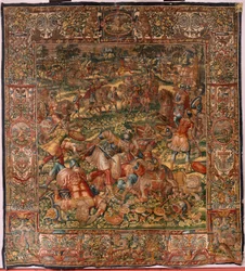 The Defeat of the Midianites (Flemish Tapestry)
