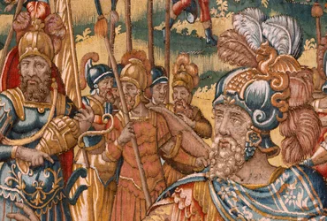 The Israelites Hand Their Portion of the Booty to Gideon