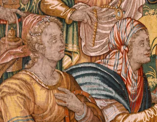 The Israelites Hand Their Portion of the Booty to Gideon (Series Story of Gideon)