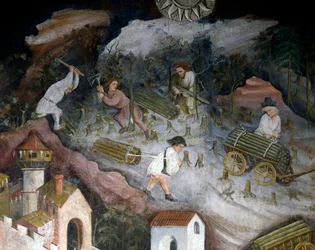 Wood Harvesting (detail)