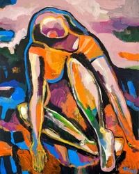 Colorful Abstract Woman
