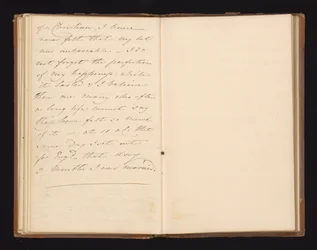 Manuscript Extract from Lady De Lancey
