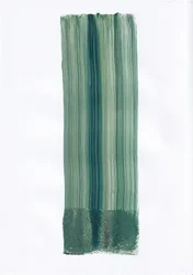 Green Brushstroke Abstraction
