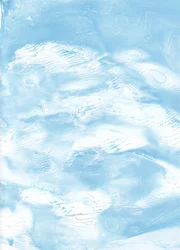 Soft Blue Abstract Flow