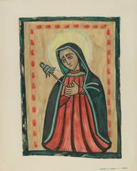 Retablo-Our Lady of Sorrows