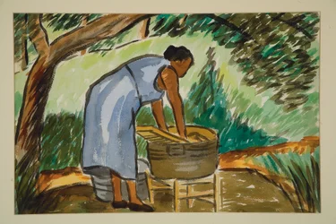 Woman Washing, c. 1934